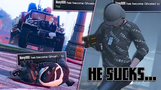 This Tryhard  ORBED me just to do This... [GTA Online]