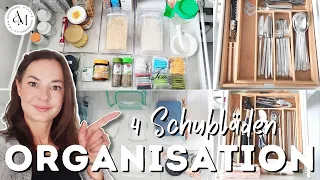 Organisation in der Küche 💕 4 Schubladen 💕 Clean with me