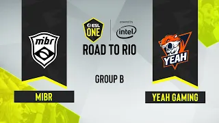 CS:GO - MIBR vs. Yeah Gaming [Dust2] Map 1 - ESL One: Road to Rio - Group B - NA