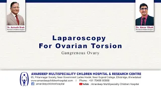 Laparoscopy for Ovarian Torsion in a Child