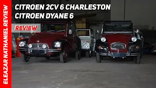 1985 Citroen 2CV 6 Charleston x 1974 Citroen Dyane 6 (2020) | Car Review #13