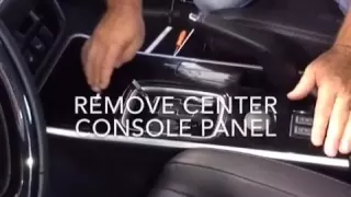 17MY Center console removal