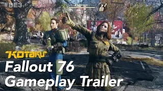 Fallout 76 Gameplay Trailer "Let's Work With Others" E3 2018