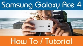 How To Add An Email Account - Samsung Galaxy Ace 4