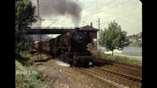 1971, German steam locomotives in action pt 2, Germany