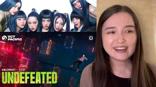 UNDEFEATED - XG & VALORANT (Official Music Video) // VCT Pacific 2024 Song Reaction