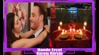 Ханде Эрчел получила предложение руки и сердца от Керема Бюрсина в свой день рождения!