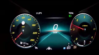 2020 Mercedes-Benz GLC 220d 4MATIC (194PS) 0-100 Km/h Acceleration (1080p 60fps)