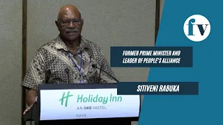 People’s Alliance Leader Sitiveni Rabuka | 17/12/2021