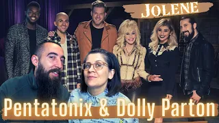 Pentatonix & Dolly Parton - Jolene (REACTION) with my wife