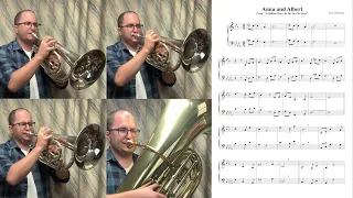 Anna and Albert (Joel McNeely) - Baritone/Euphonium & Tuba Cover, arranged by bassBenny