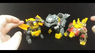 Chuck's Reviews Transformers Rescue Bots Dinobot Adventures Dinobot Squad