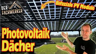 Solarterrasse oder Solar-Carport? Kein Problem mit bifazialen PV-Modulen!