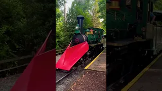 Steam Train 🚂 🚂 @ Busch Gardens | The Majestic Locomotive Alpen Express|