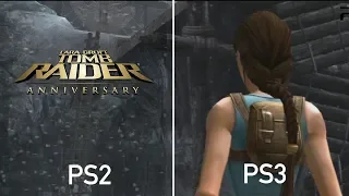 Tomb Raider: Anniversary - PS2 vs PS3 Comparison