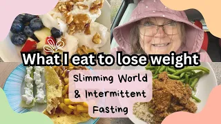 A day of Slimming World eating | Intermittent fasting