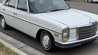 1974 Mercedes 240D Turbo conversion