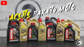 El mejor Aceite de Moto // Motul y Castrol