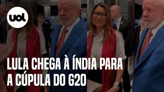 Lula chega à Índia para a cúpula do G20; Janja acompanhou presidente; veja vídeo