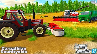 New CHALLENGE! [Carpathian Countryside] FS22 Timelapse #1| Farming Simulator 22