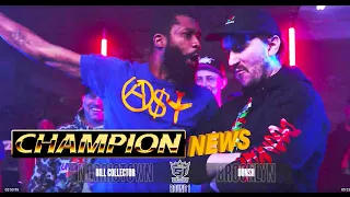 CHAMPION NEWS | BILL COLLECTOR WENT OFF - KOTD PLAYOFF ROUND 1 REVIEW FT JAY BLACSTONE