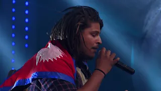 Shrijaya Thapaliya - "Ladai" - Live Show - The Voice of Nepal 2018