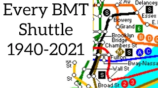 Every BMT Shuttle 1940-2021