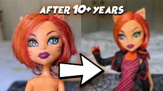 RESTORING MY 10+ YEAR OLD MONSTER HIGH DOLLS