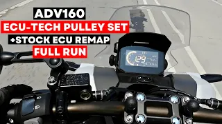ADV 160 | TOP SPEED (Pulilan Bypass Full Run)