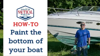 How to: Paint the bottom of your boat!