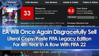 EA Makes FIFA 22 PC Port Last-Gen Again, Sells Copy/Paste Legacy Edition For 4th Year On Switch