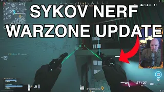 Sykov nerfed Warzone Update 1.35 - Meta Is Changing Patch Notes