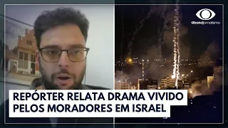 Repórter detalha tensão pelo território israelense | Jornal da Band