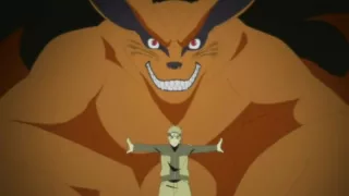 Naruto Links With Kurama For The First Time  English Dub