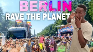 The Love Parade Festival - Love Parade  💜  Berlin 2023/8 July Brandenburg gate - RAVE THE PLANET