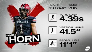 Jaycee Horn Pro Day Highlights!!! || 🔒🔥 HE HAS "IT" 🔒🔥