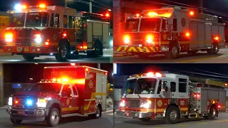 Philadelphia Fire Department 4 Alarm Warehouse Fire Response