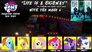 MLP x Rascal Flatts: The Mane 6 sing “Life is a Highway”