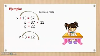 ECUACIONES I - PRIMARIA