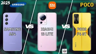 SAMSUNG A54 VS XIAOMI 13 LITE VS POCO F4 GT