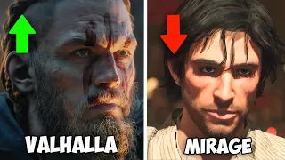 Why Assassin's Creed VALHALLA is Better Than MIRAGE?