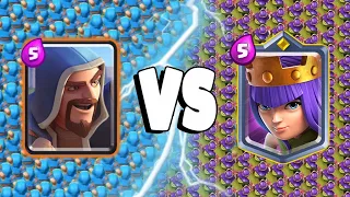 Wizard Vs Archer Queen - Clash Royale Challenge #328