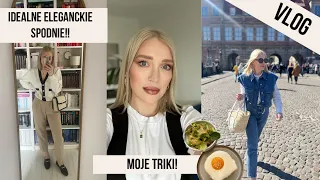 ELEGANCKIE SPODNIE, które POKOCHASZ! - rajstopy na RATUNEK! - wycieczka po Gdańsku VLOG