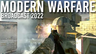 Call of Duty 4 Modern Warfare Multiplayer In 2022 Broadcast | 4K