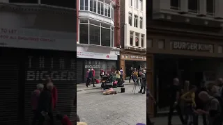 Rosie Byrne on Grafton Street