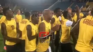 Ghana Black Stars Powerful Jama ahead of Benin Game in Egypt. #Ghana #Benin #Afcon2019 #Egypt