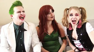 THE DRAWING CHALLENGE!!!! Joker, Harley Quinn, Poison Ivy