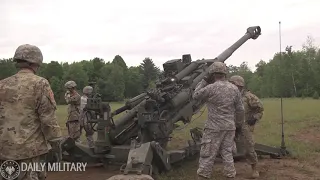 Deadly Firepower: The M777 Howitzer Artillery Live-fire.