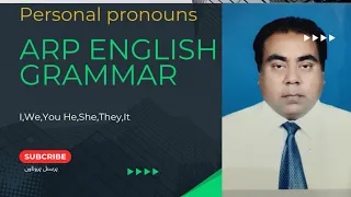 Personal pronouns