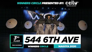 544 6th Ave | 3rd Place Team | Winner Circle | World of Dance Nagoya 2020 | #WODNGY2020